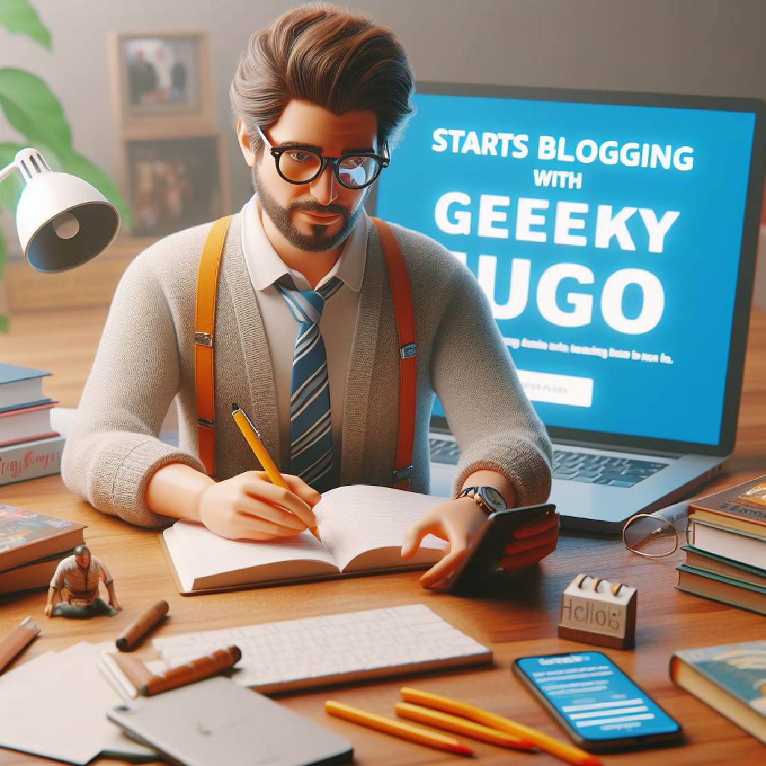 Get started with Geeky Hugo